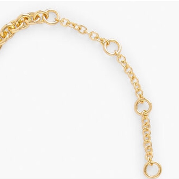 New tortoiseshell and gold link necklace - Talbots - Picture 3 of 4
